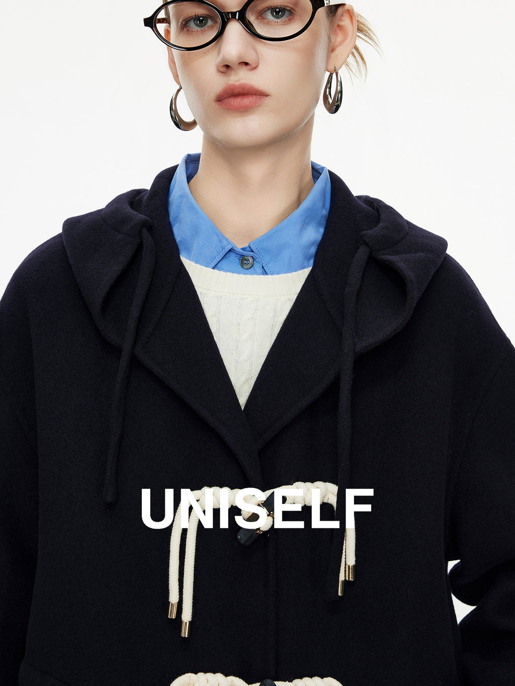 Simple Design Duffle Coat_BDHL7973