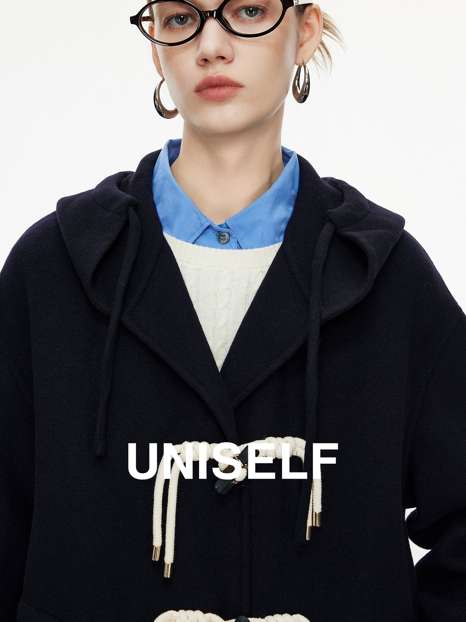 Simple Design Duffle Coat_BDHL7973