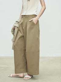 Loose-Fitting Silhouette Wide Pants_BDHL7081