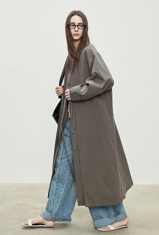 Fake Two-Piece Mid-Length Jacket_BDHL7188
