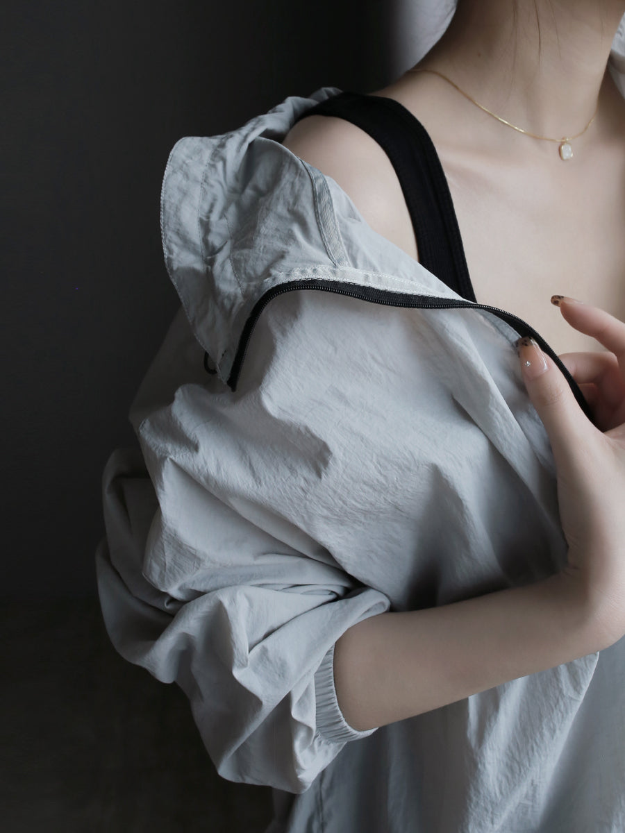 Frill Collar Thin Jacket_BDHL7578