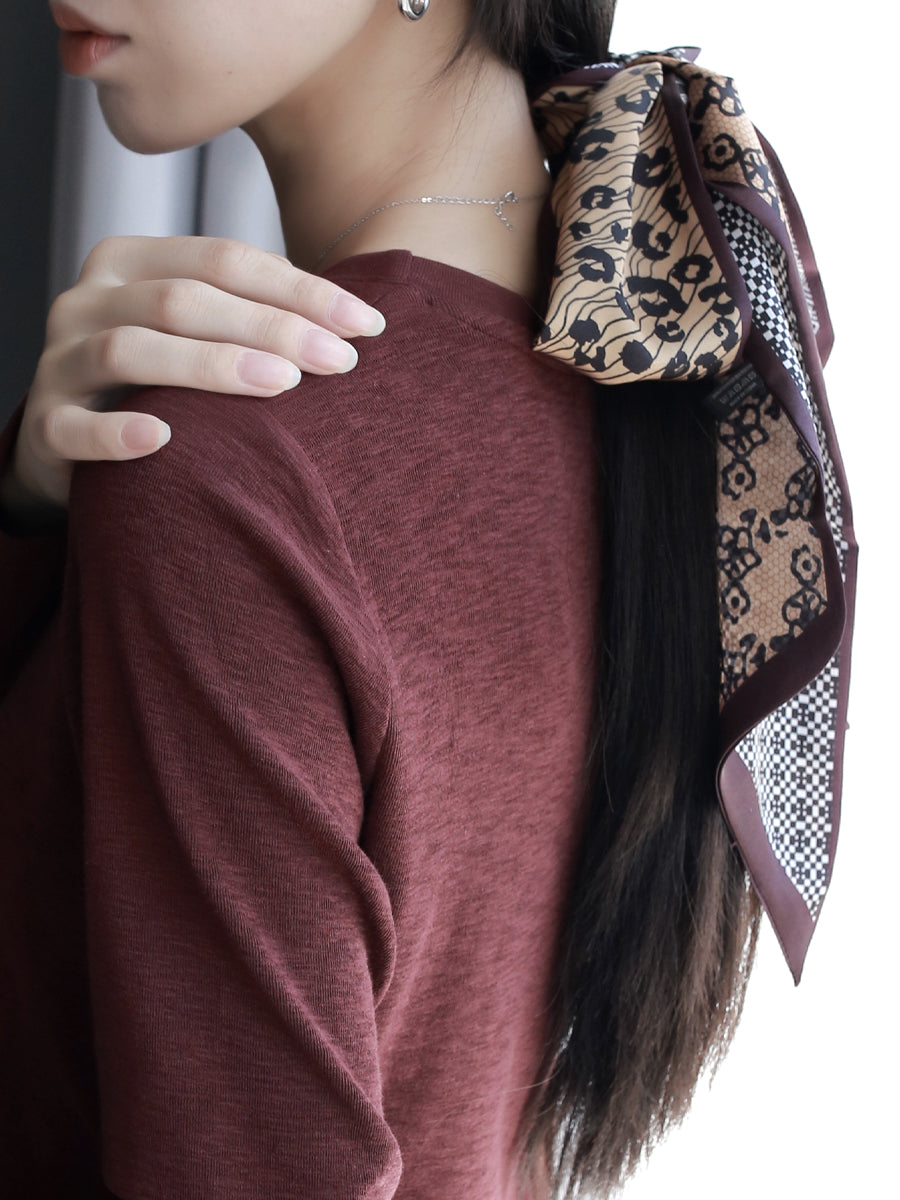Relaxed-Fit Round Neck Tops_BDHL7765