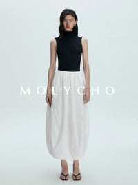 Flower Bad Long Skirt_BDHL7386