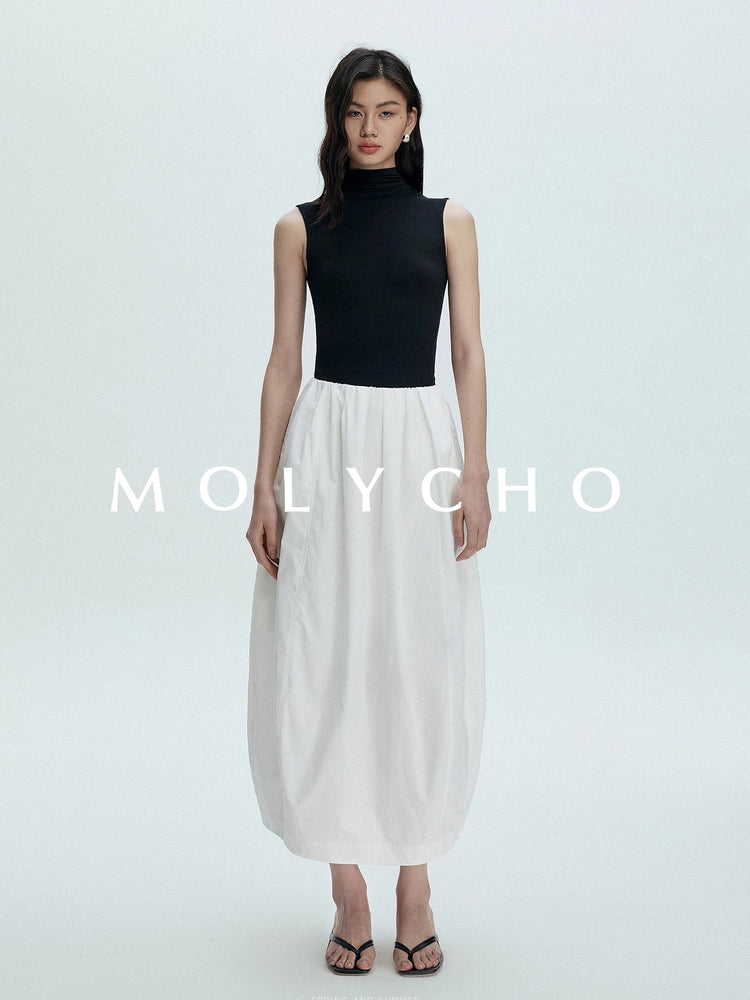 Flower Bad Long Skirt_BDHL7386