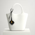 Calla Lily Leather Bag Charm_BDHL8430