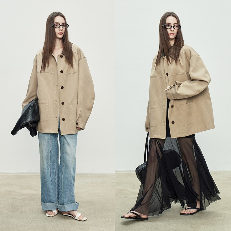 Workwear Silhouette Coat_BDHL7824