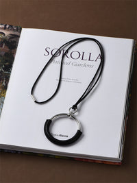 O-Shaped Circle Pendant Necklace_BDHL7439