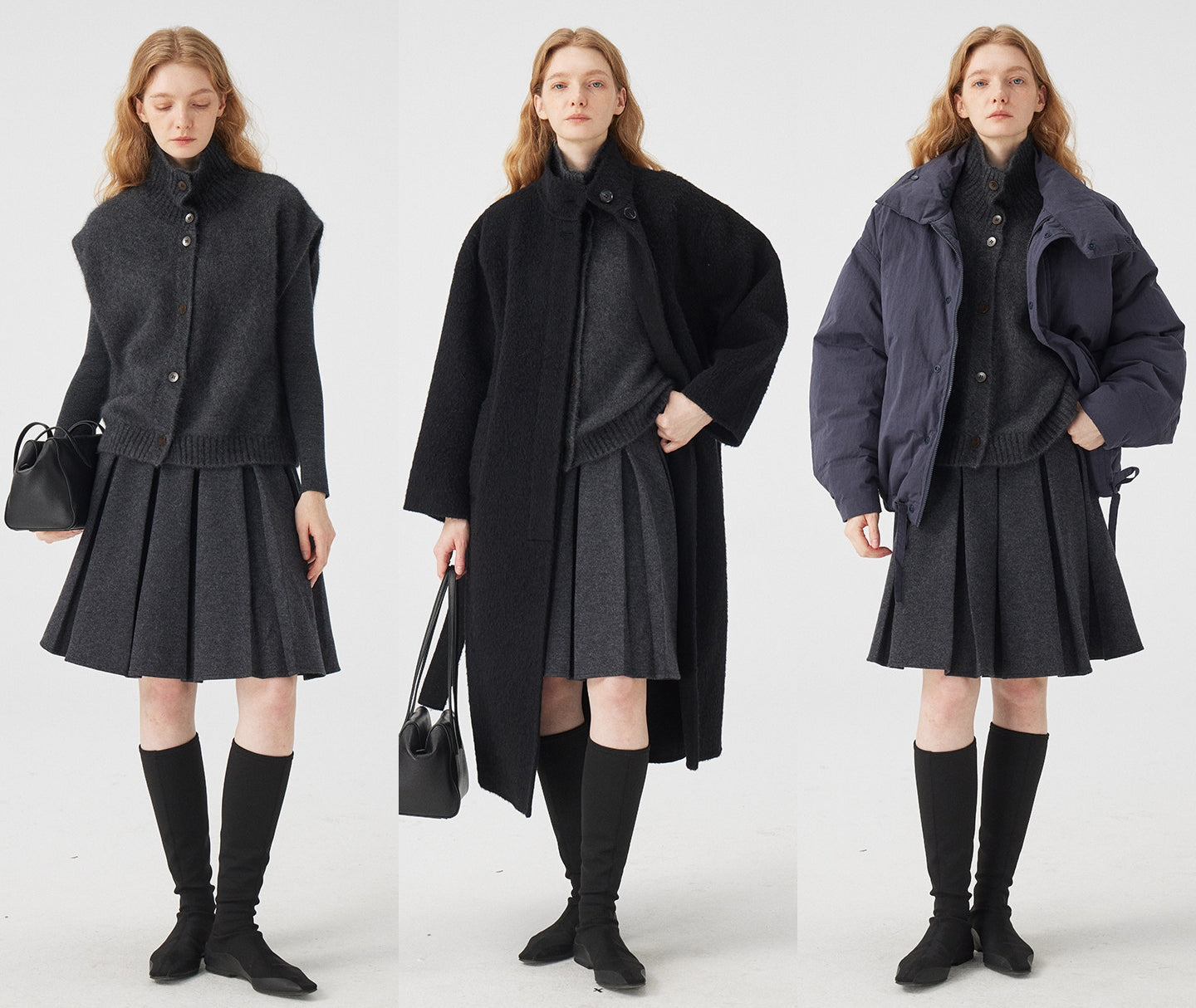 高領無袖針織上衣_BDHL8119