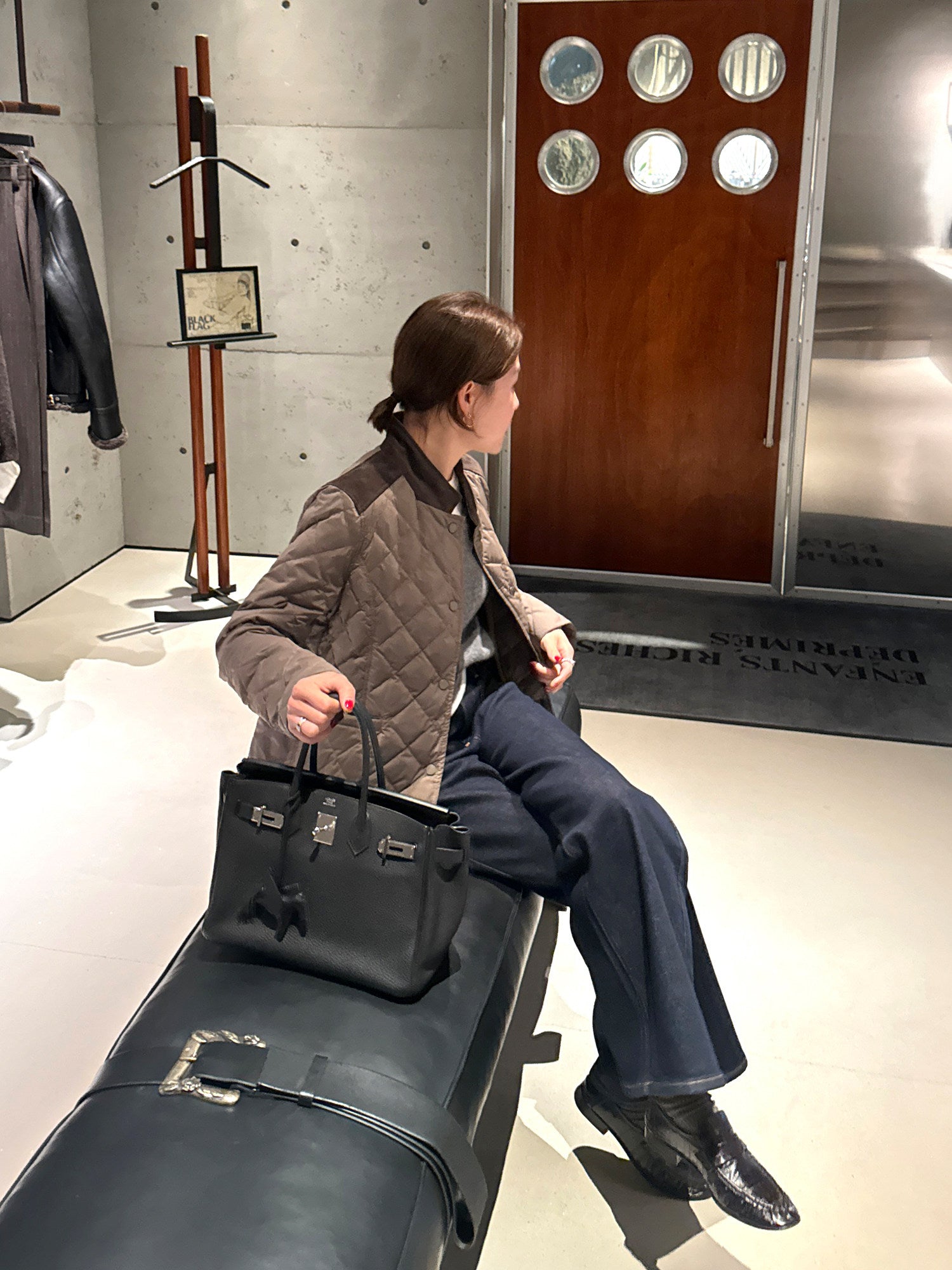 Diamond-Quilted Down Jacket_BDHL8051