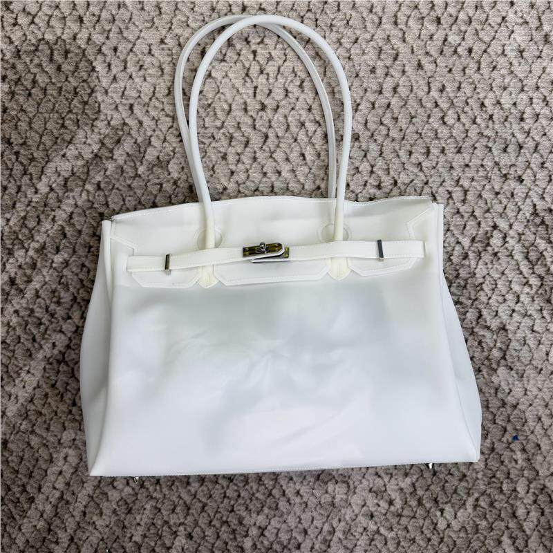 Large Jelly TPU Structured Handbag_BDHL8304