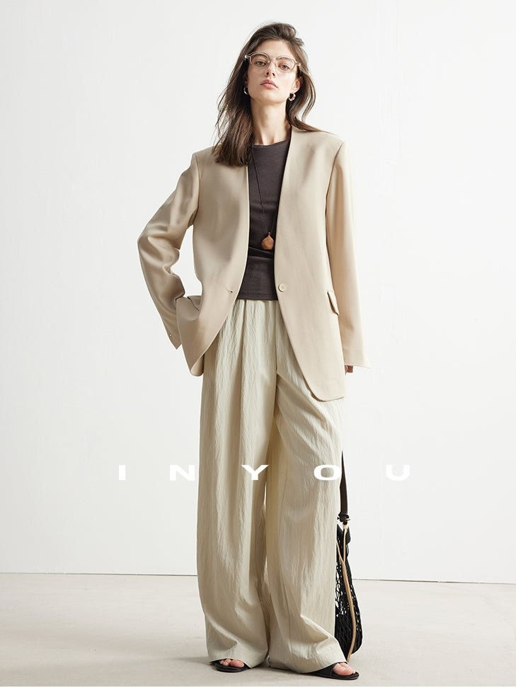 High-Waisted Draped Mop Pants_BDHL7135
