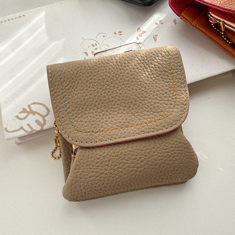 Genuine Leather Mini Wallet_BDHL8323