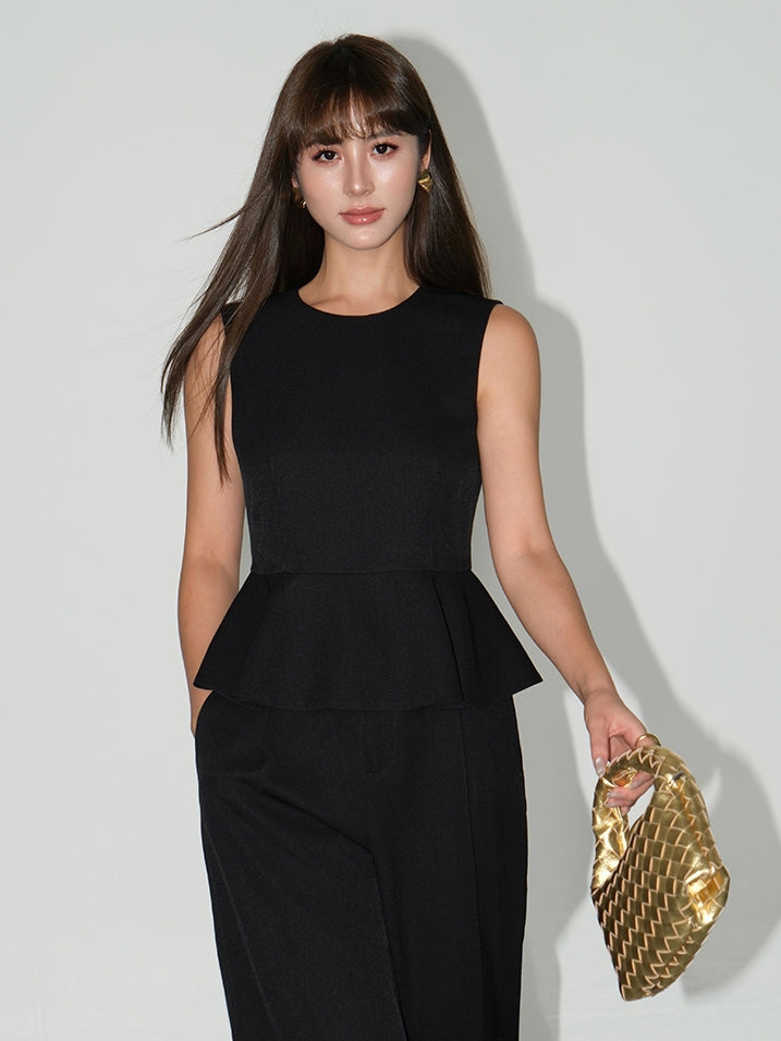 Sleeveless Tops Or Wide-Leg Pants_BDHL7500