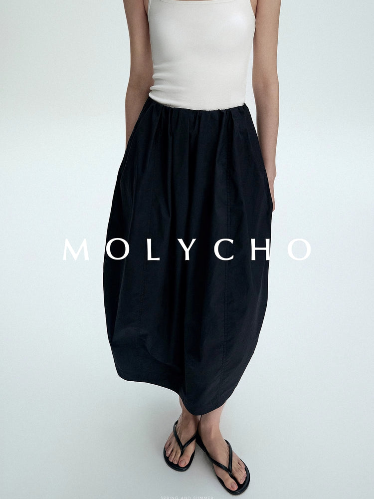 Flower Bad Long Skirt_BDHL7386