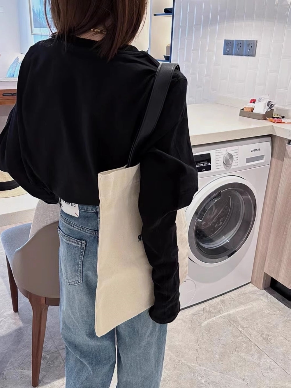 Puff Sleeve Long Sleeve Tops_BDHL8008