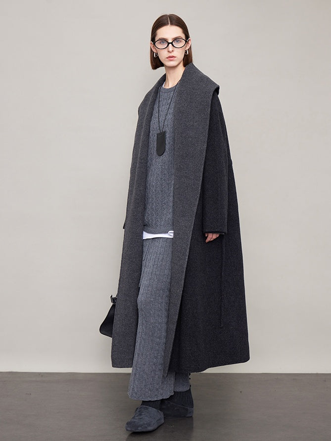 Large Lapel Reversible Long Coat_BDHL6610