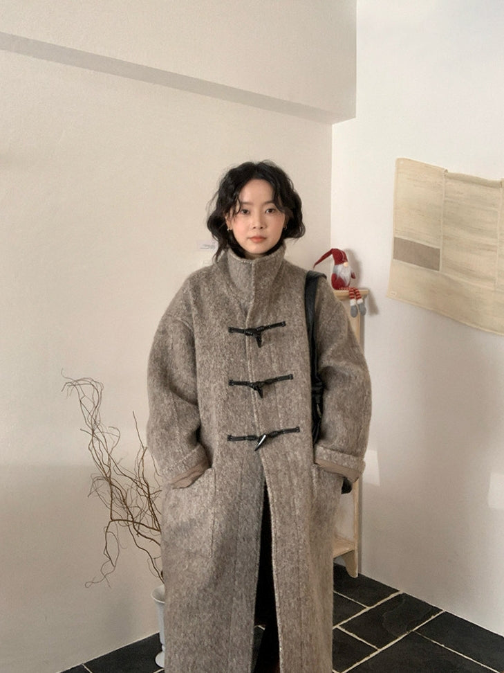 Stand Collar Duffle Coat_BDHL8164