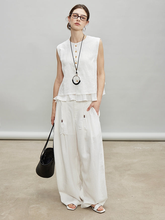 Fake Two-Piece Short Vest_BDHL7189