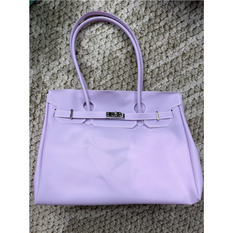 Large Jelly TPU Structured Handbag_BDHL8304
