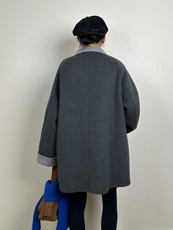 Reversible Stand Collar Coat_BDHL6735