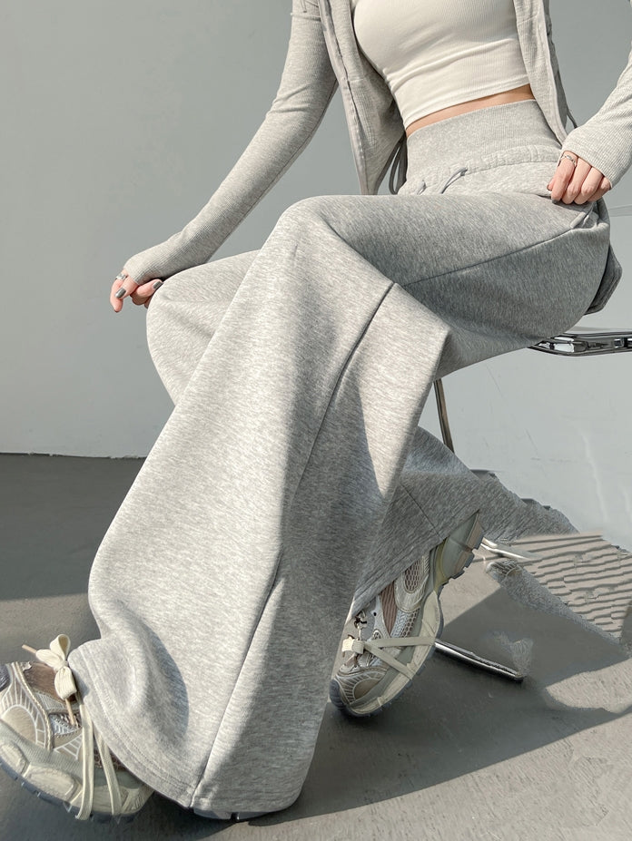 Flesh-Cover Floor-Length Pants_BDHL7228