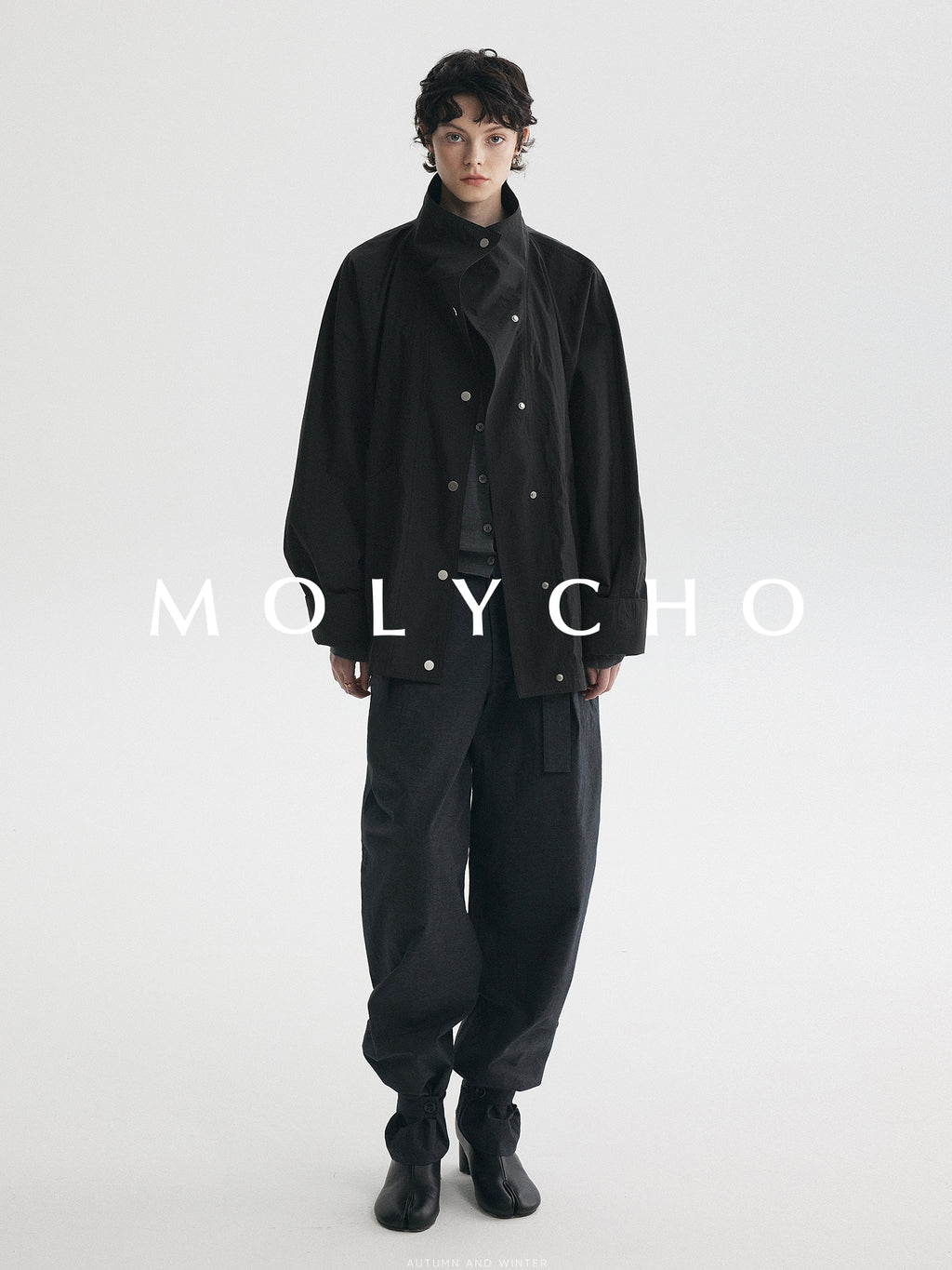 Medium-Length Stand-Collar Jacket_BDHL7724