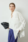 Loose-Fitting Silhouette Shirt_BDHL7171