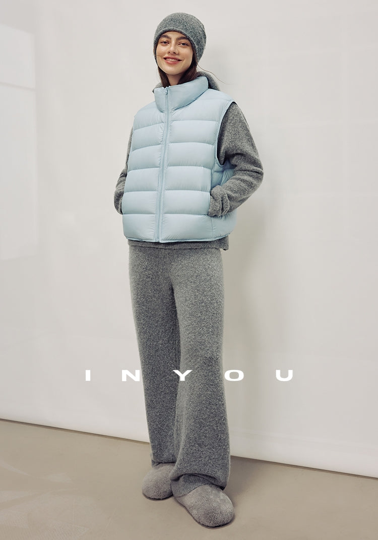 Stand-Collar Down Vest_BDHL7987