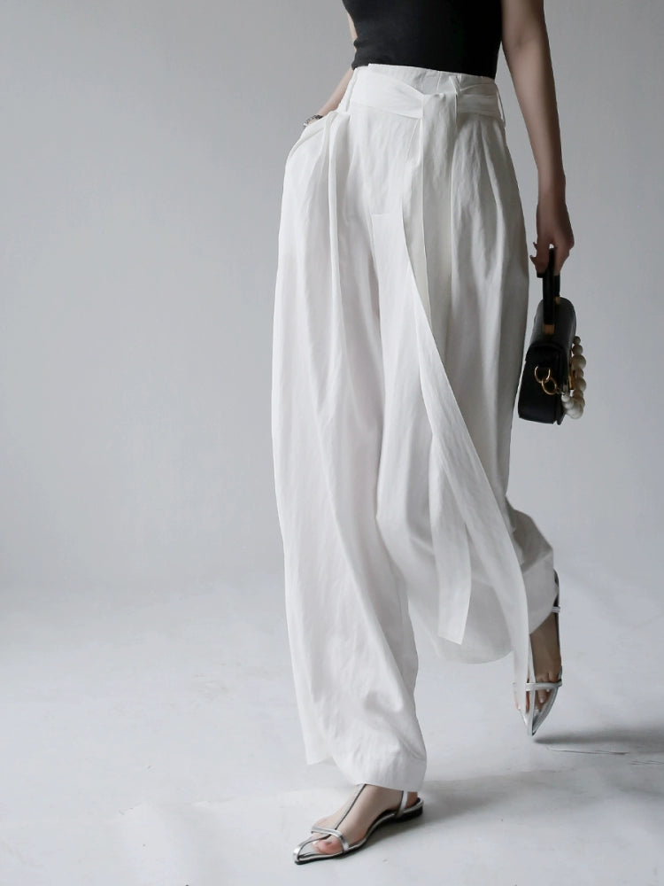Spring Summer Loose Wide-Leg Trousers_BDHL7304