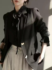 Classic Pea-Button Jacket_BDHL7023