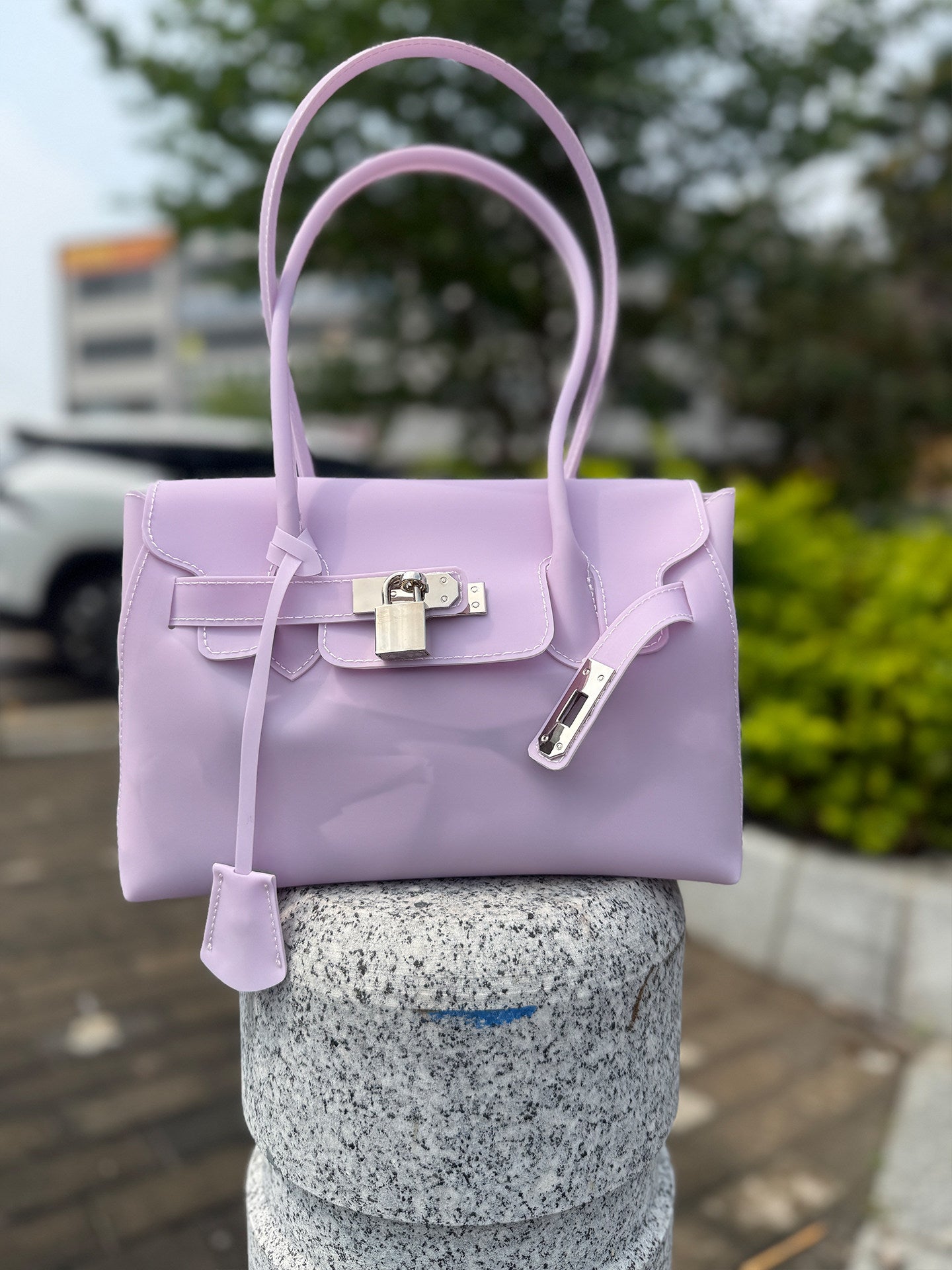 Small Jelly TPU Handbag_BDHL8306