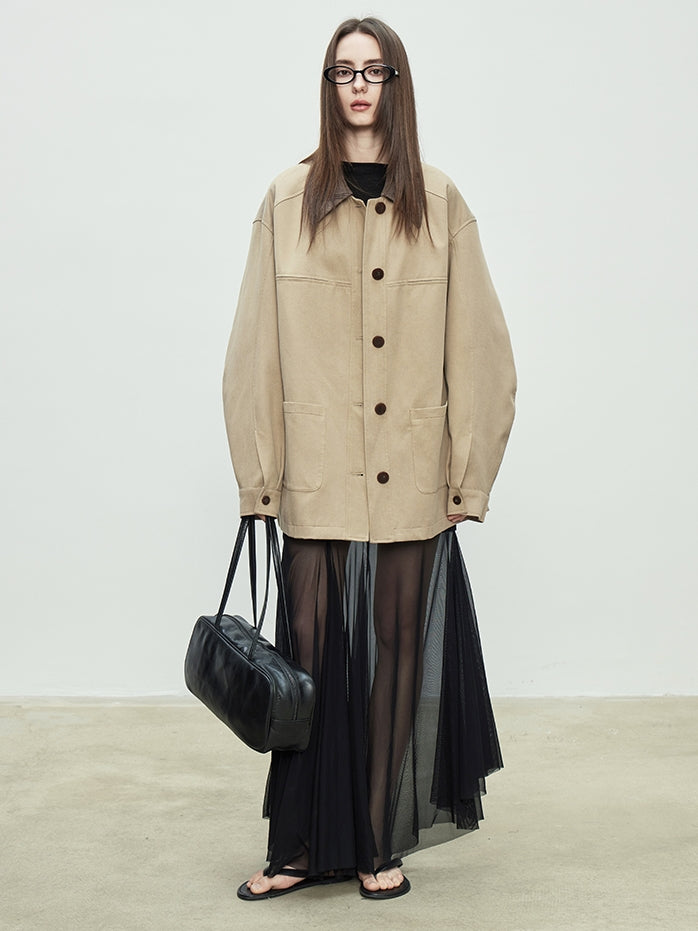 Workwear Silhouette Coat_BDHL7824