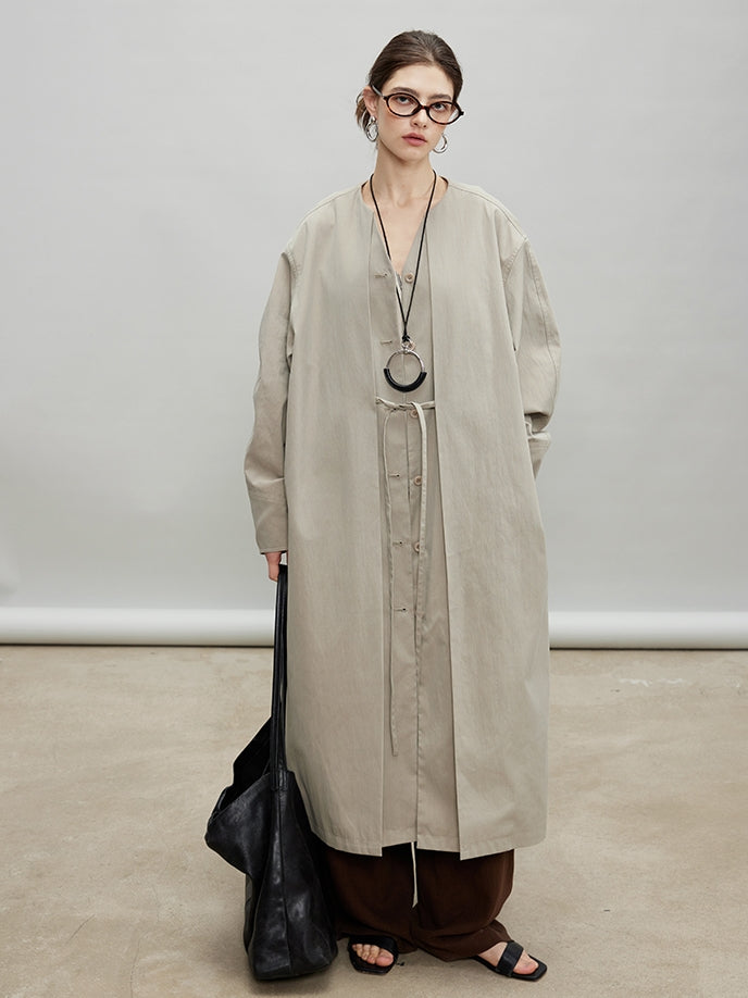 Fake Two-Piece Mid-Length Jacket_BDHL7188