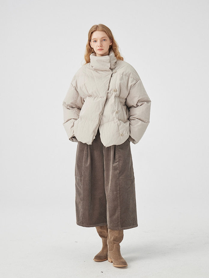 Corduroy Wide Cropped Pants_BDHL8116