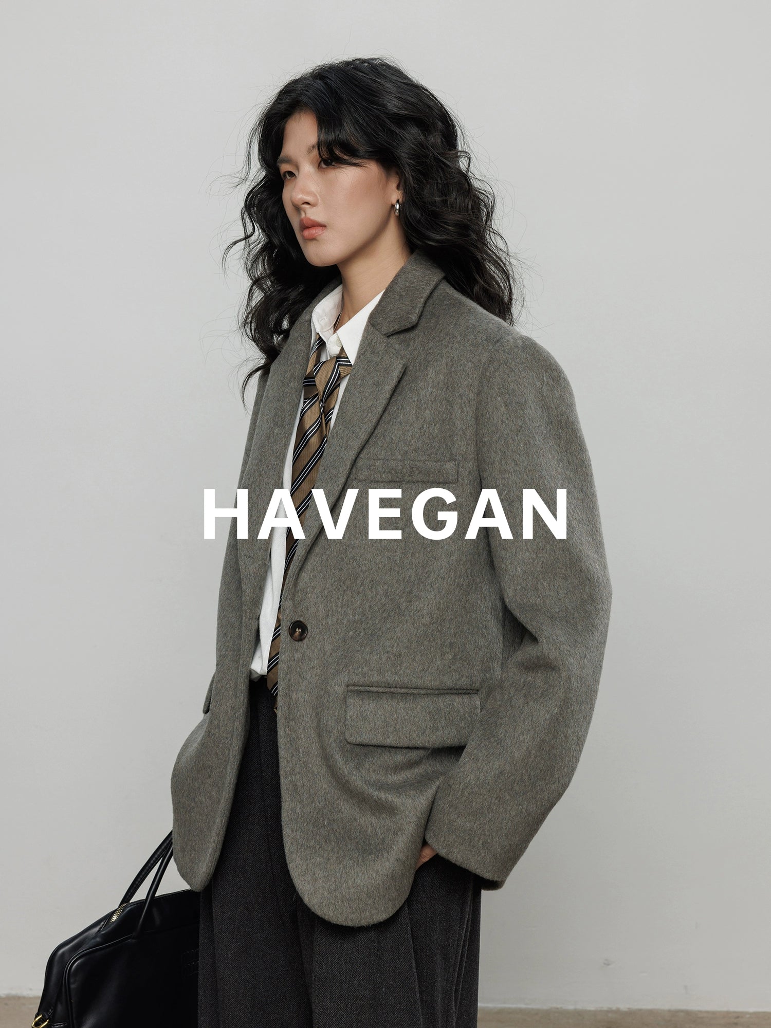 復古磨毛西裝外套_BDHL7963