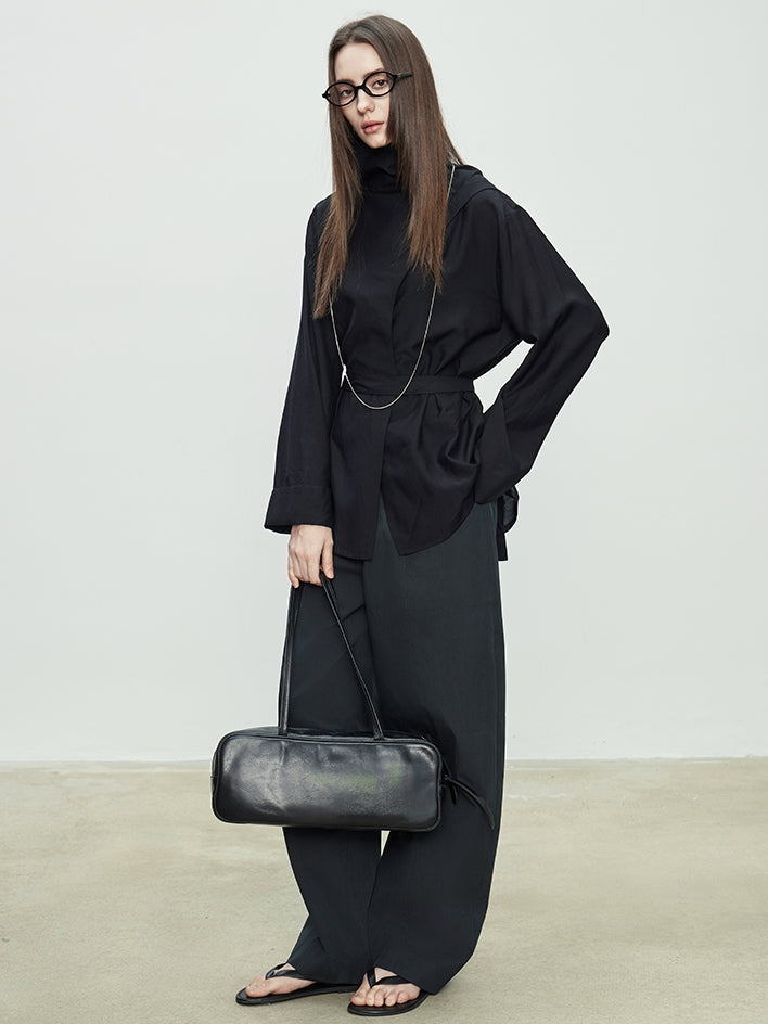 Simple Design Wide Pants_BDHL7103