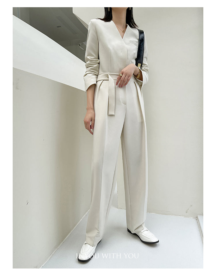 【累計販売1000枚突破】No Collar Jumpsuit_LCHK/9394