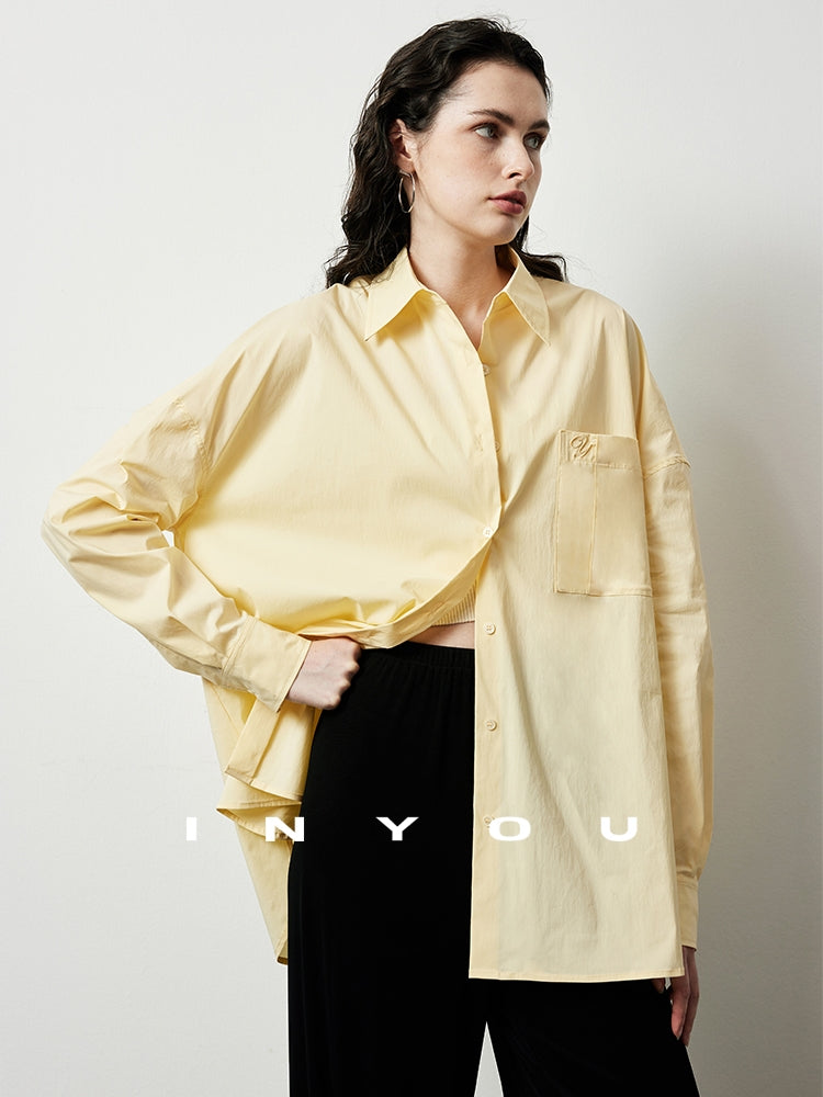 Loose-Fitting Silhouette Shirt_BDHL7155