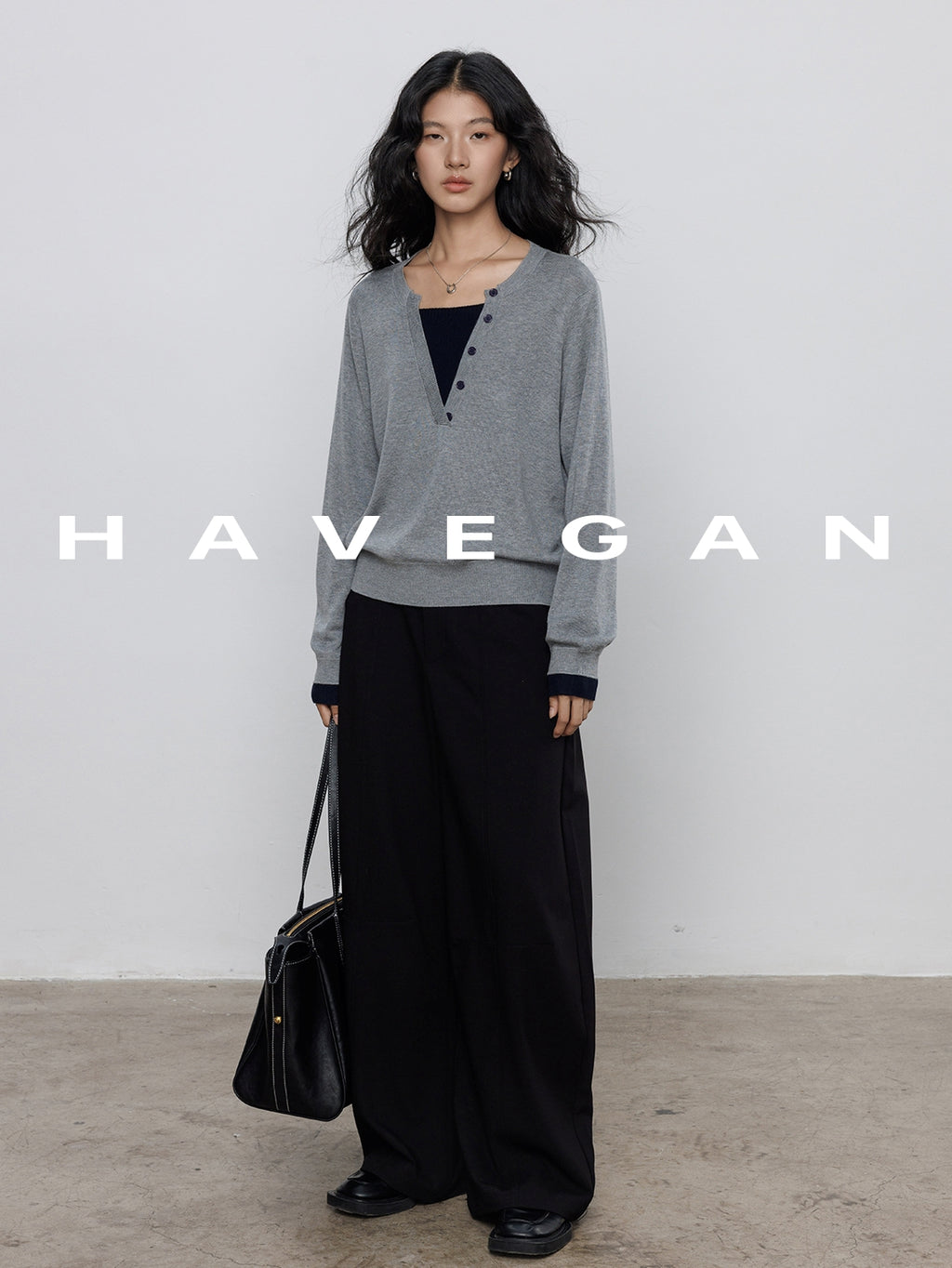 Two-Piece Style Relaxed-Fit Tops_BDHL7781