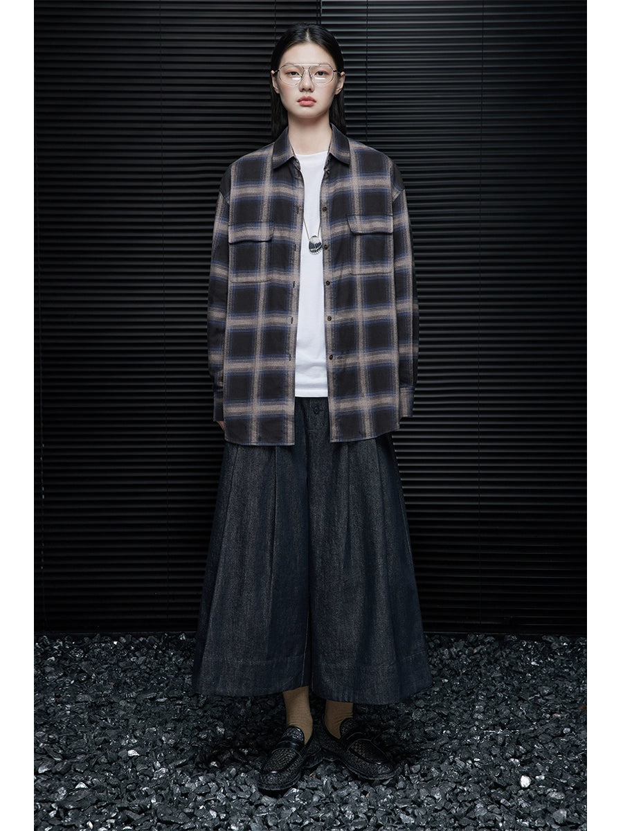 High-Waist Flare Culotte Pants_BDHL7649