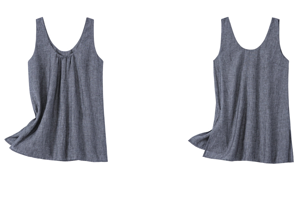 Loose Sleeveless Top Or Pants_BDHL7616