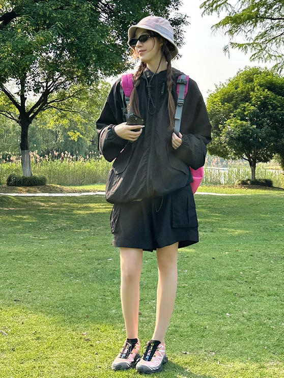 Hoodies Zip Tops Or Pocket Shorts_BDHL7404
