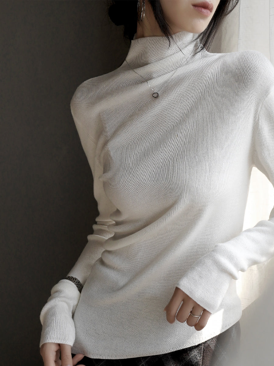 Asymmetrical Knit Tops_BDHL7913