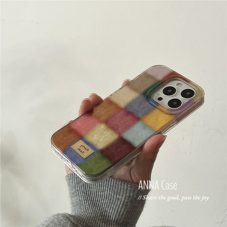 Vintage Check Soft Case_HL3279