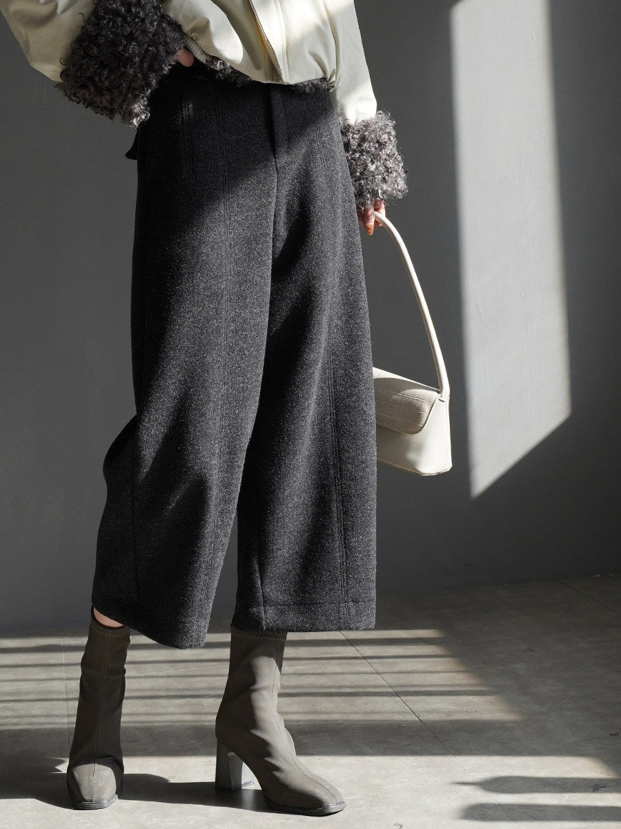 七分喇叭褲_BDHL8065