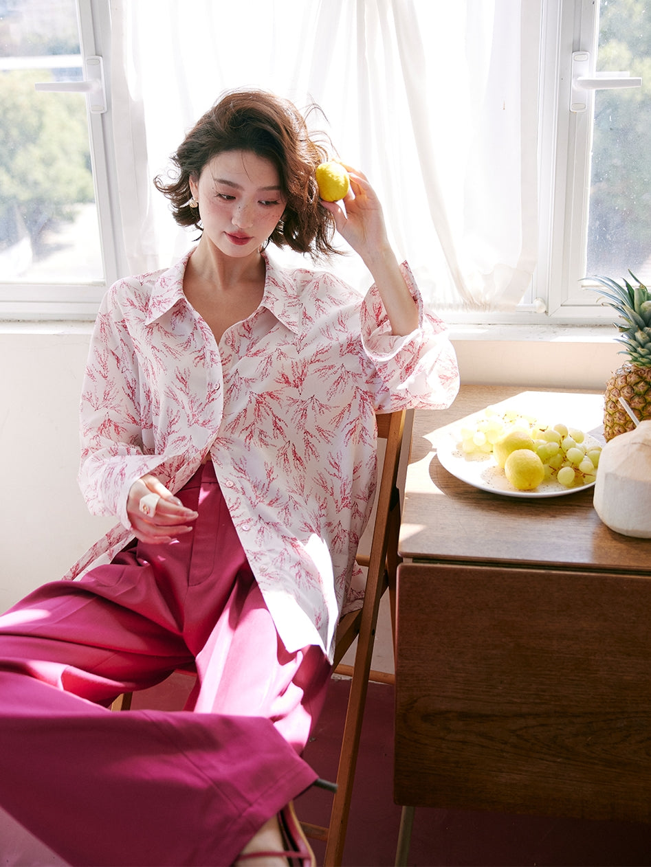 Loose-Fitting Casual Suit Pants_BDHL7472