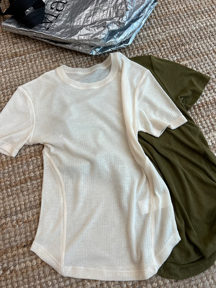 Slightly Transparent T-Shirt_BDHL7410
