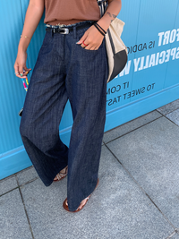 Retro Wide-leg Jeans Pants_BDHL6141