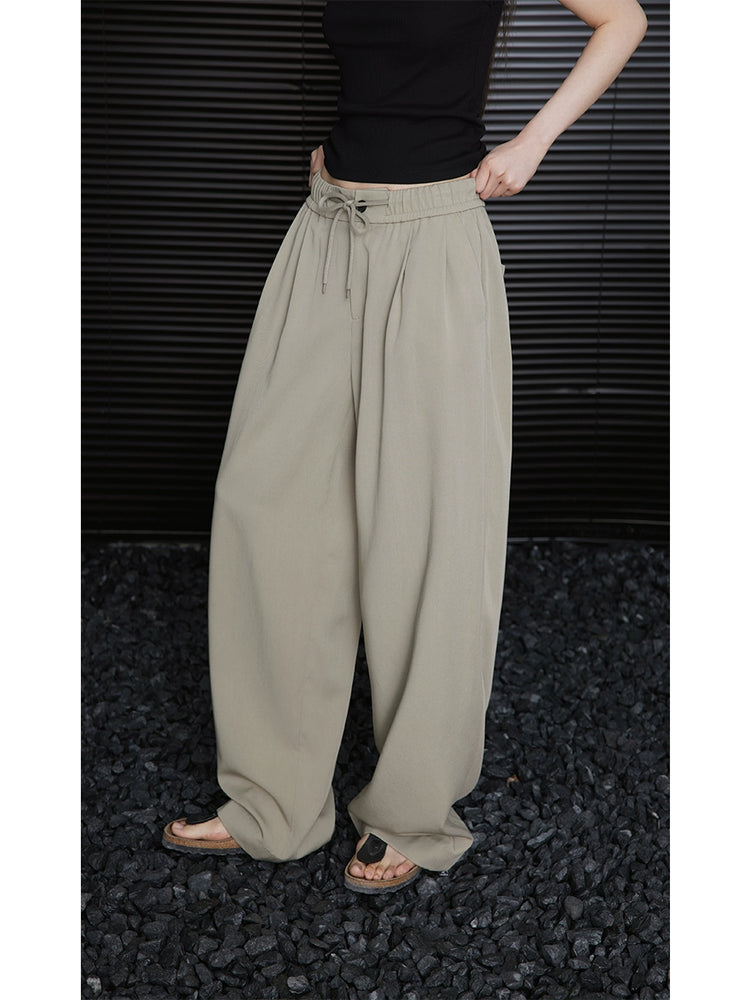 Elastic Loose Wide Pants_BDHL5838