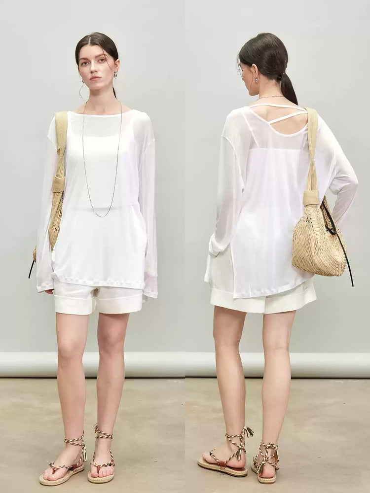 Loose Lazy Airy Knitted Tops_BDHL7289